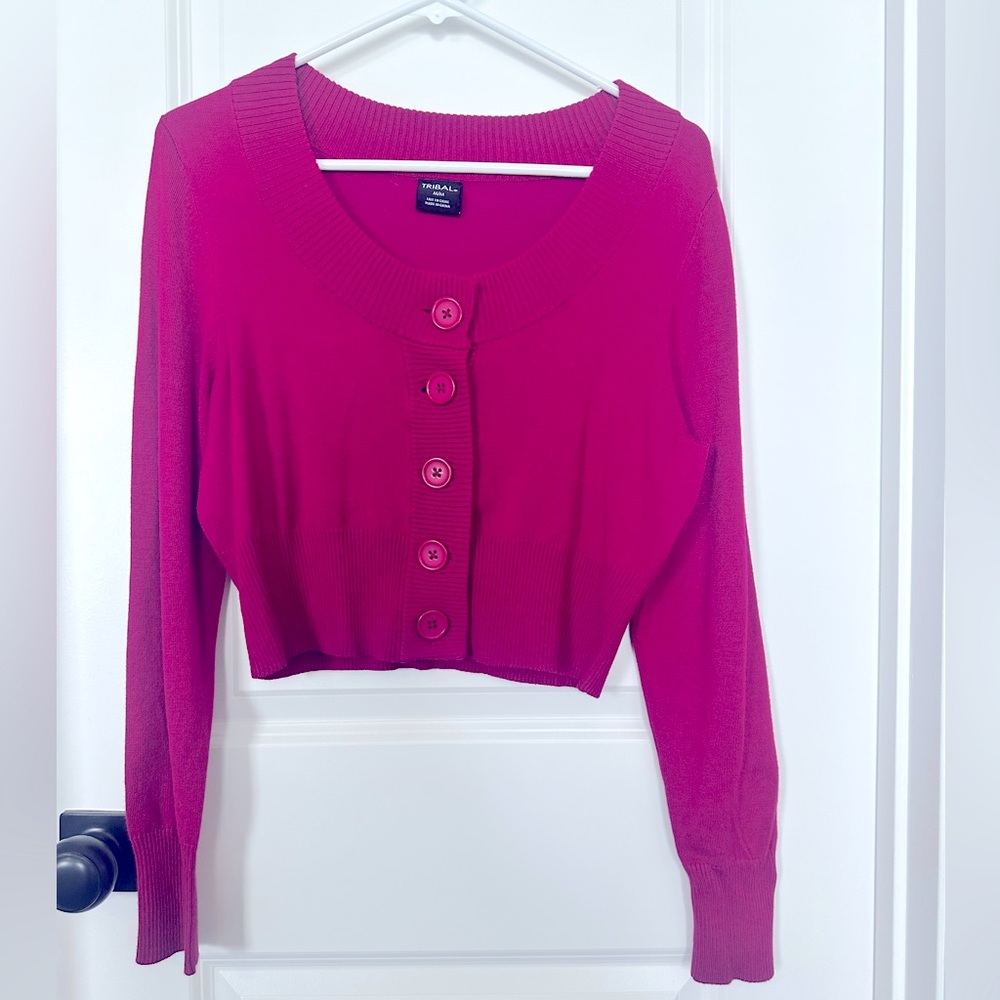 Short cardigan